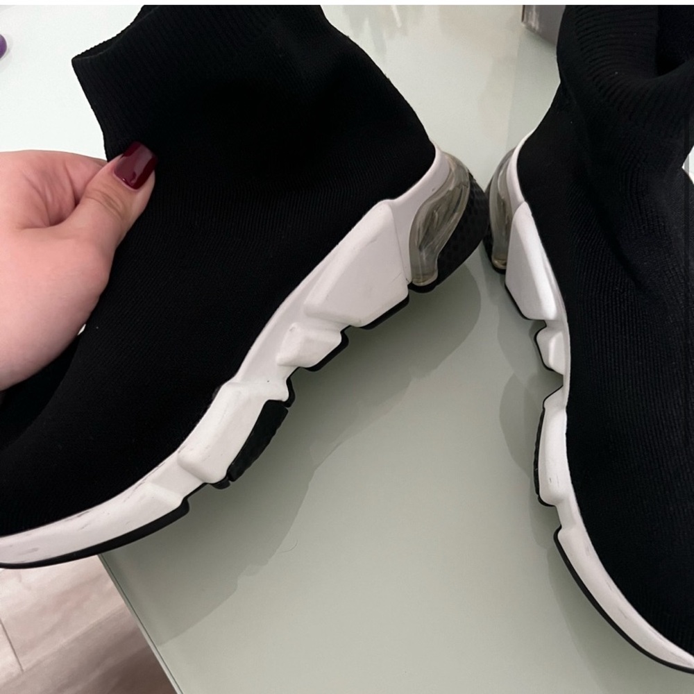 Balenciaga Women's Black Sneakers - Picture 6 of 7